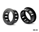 [SB-26-0-0-S-0] Snap Bushing (Black, 26 mm)+