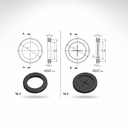 Diyaframlı Kablo Geçit Lastiği Teknik