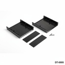 DT-0505 Plastik Proje Kutusu Siyah +