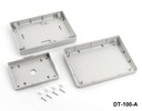 DT-100 Custodia da tavolo inclinata (grigio chiaro) con kit di montaggio inclinato (pezzi)