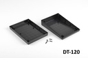 DT-120 Sloped Desktop Enclosure ( Black ) Pieces 