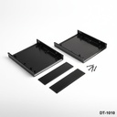 Dt-1010 plastik proje kutusu siyah +