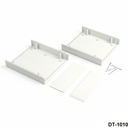 Dt-1010 plastik proje kutusu açık gri +