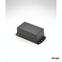 PR-080 Caja de plástico para proyectos ( Negra )