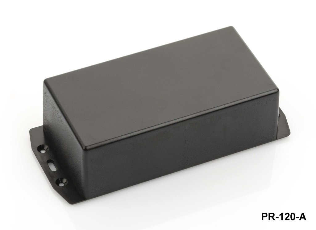 PR-120 Plastic Project Enclosure Black 