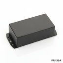 PR-120 Boîtiers de projet en plastique Noir