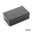 PR-224 Plastic Project Enclosure Black 