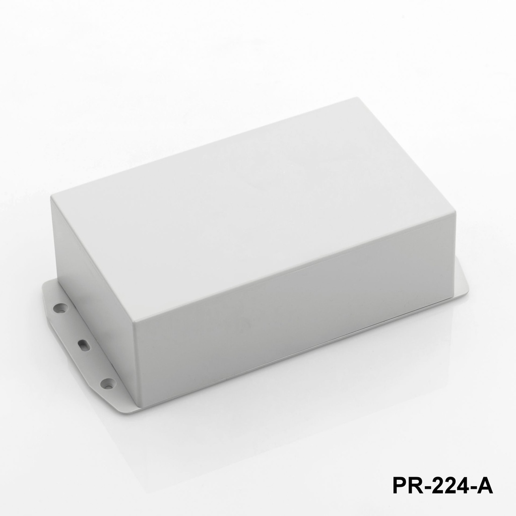 PR-224 Plastic Projectbehuizing Lichtgrijs