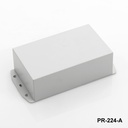 PR-224 プラスチックプロジェクトエンクロージャー ライトグレー