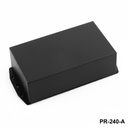 PR-240 Пластиковый проектный корпус черный
