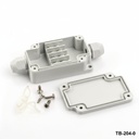 Caixa TB-204 IP-67 com bucim moldado