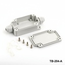 [TB-204-A-0-G-V0] TB-204 IP-67 behuizing met aangegoten kabelwartel