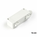 [TB-240-0-0-G-0] TB-240 Rakorlu IP-67 Bağlantı Kutuları (Açık Gri, ABS, V0)+