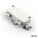 TB-242 IP-67 Enclosure with Moulded-on Cable Gland (Flanged)