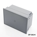 OP-362 Operator Panel Enclosure Dark Closed