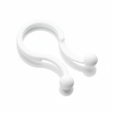 [TK-050-0-0-B-0] Clip di fissaggio del cavo (bianco, 14-16.5 mm)