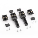 [A-952-0-0-S-0] A-952 Tilt Foot Set (4pcs Set) Big Noir