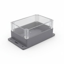 [SF-238-0-0-G-V0] SF-238 IP-67 Фланцевые корпуса для тяжелых условий эксплуатации (светло-серый, плоская крышка, V0)