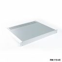 19" 1U Rack Mounted Aluminium Enclosure Naturel