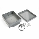 [S-2530-0-0-D-0] S-2530 IP-67 Montaj Ayaklı Contalı Kutu (Koyu Gri)+