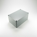 SE-238 Caja de plástico IP-67 para uso industrial (gris oscuro, ABS, tapa plana, HB)