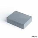 [SE-252-0-0-D-0] SE-252 IP-67 Пластмасов корпус за тежки условия на работа ( тъмно сив , ABS, плосък панел)
