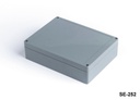 [SE-252-0-0-D-0] SE-252 IP-67 Custodia in plastica per uso intensivo (grigio scuro, ABS, schermo piatto)