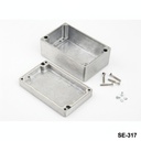 [SE-317-0-0-A-0] SE-317 IP-65 Contalı Aluminyum Kutu+