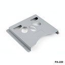 PA-220 Bolsillo de plástico para planos Gris oscuro