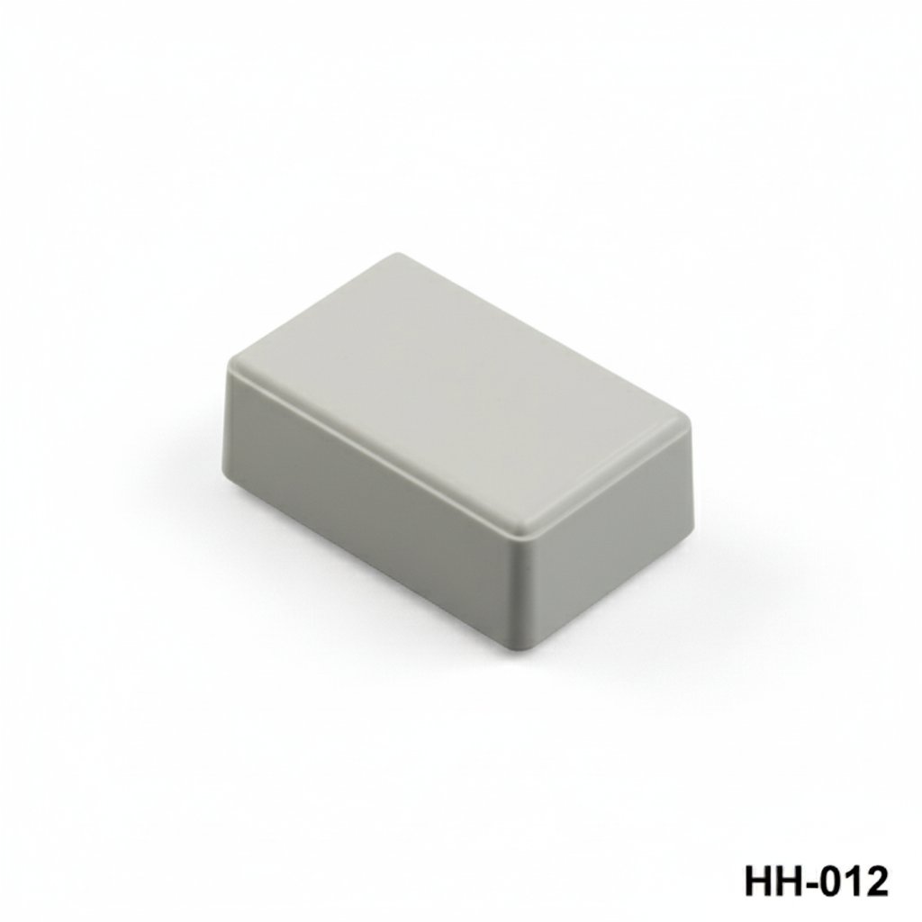[HH-012-0-0-G-0] Caixa de mão HH-012 (cinzento claro, sem orelha de montagem)