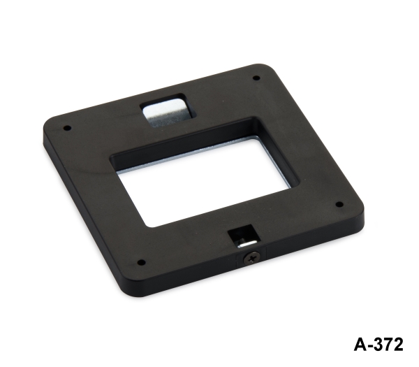 A-372 Wandmontageset Schwarz