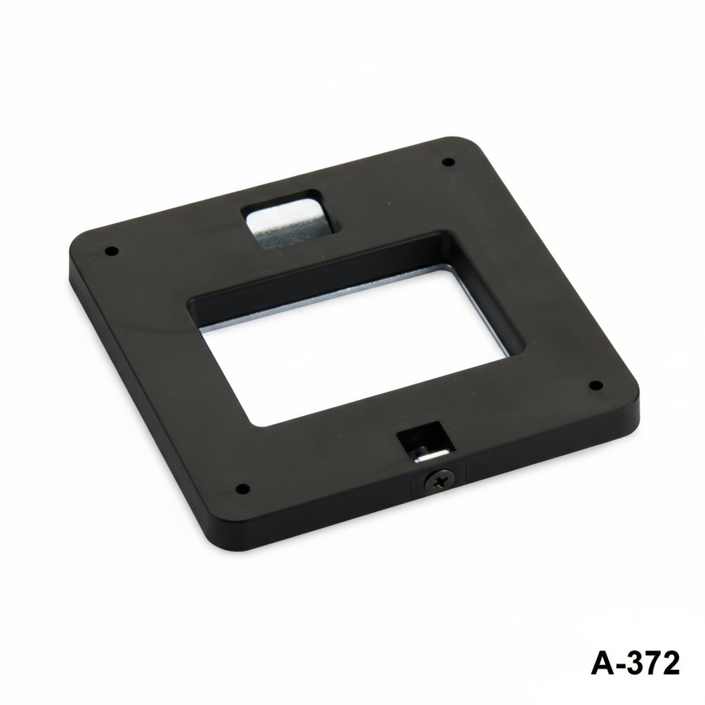 A-372 Wandmontageset Zwart