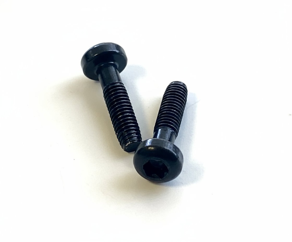 VD-3300 3 mm-es serpenyőfejes csavar Fekete