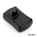 [AD-140-A-X-S-A] AD-140 Adaptergehäuse ( Schwarz , ungeerdeter Stecker , ohne Buchse , ohne Kern , Voller Aufkleber Pool , ohne Steckerkern )