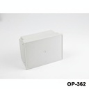 [OP-362-K-0-G-0] OP-362 Obudowa panelu operatora (jasnoszara, zamknięty otwór na ekran)