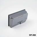 [OP-360-A-0-D-0] OP-360 Operatör Paneli Kutusu (Koyu Gri, HB, Ekran Yeri Açık)+