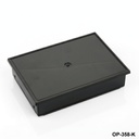 [OP-358-K-0-S-0] Корпус за операторски панел OP-358 (черен, със затворен отвор на екрана)