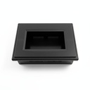 [OP-300-B-0-S-0] OP-300 Bedienfeldgehäuse (Schwarz , HB ,w Ventilation ,Open Display Opening Flat Window)