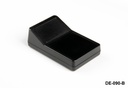 [DT-090-B-0-S-0] DT-090 Contenitore da tavolo inclinato (nero, finestra chiusa)