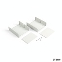 [DT-0909-0-0-G-0] Caixa de plástico para projectos DT-0909 (cinzento claro)
