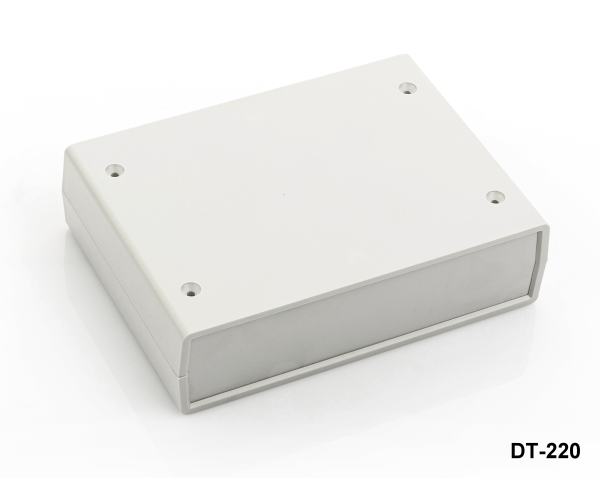 [DT-220-0-0-G-G] DT-220 Projet boîtiers en plastique ( Gris clair , Panneau gris clair , sans kit de montage )