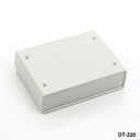 [DT-220-0-0-G-G] DT-220 Projet boîtiers en plastique ( Gris clair , Panneau gris clair , sans kit de montage )