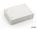 [DT-220-0-0-G-G] DT-220 Projet boîtiers en plastique ( Gris clair , Panneau gris clair , sans kit de montage )
