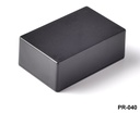 [PR-040-0-0-S-0] PR-040 Plastic Project Enclosure (Black, No Mounting Ear , HB)