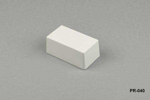 [PR-040-0-0-G-0] PR-040 kunststof projectbehuizing (lichtgrijs, zonder montage-oor, HB)