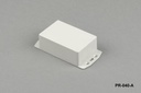 [PR-040-A-0-G-0] PR-040 Plastic Project Enclosure ( Light Gray, w Mounting Ear , HB)