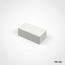 [PR-120-0-0-G-0] PR-120 Plastik Proje Kutusu (Açık Gri, Montaj Kulaksız, HB)