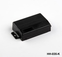 [HH-035-K-0-S-0] Корпус за ръчни устройства HH-035 ( черен, затворен, с един винт )