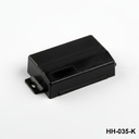 [HH-035-K-0-S-0] Caja portátil HH-035 ( Negra , Cerrada , Tornillo simple )