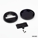 [HH-043-0-0-S-0] HH-043 Boîtiers portables (2xAAA) (Noir)